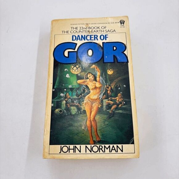 John Norman DANCER OF GOR #22 1st 1985 Tarl Cabot Saga Great Cover Art - Picture 1 of 7